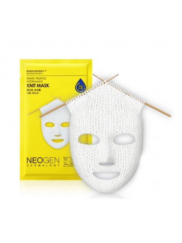 Sono gold restructuring mask. Neogen Dermalogy White Truffle Hydramax Knit Mask. Маска с белым трюфелем. Neogen вязаная маска омолаживающая. Маска для лица крючком.